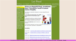 Desktop Screenshot of loi-pinel.org