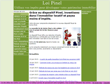Tablet Screenshot of loi-pinel.org